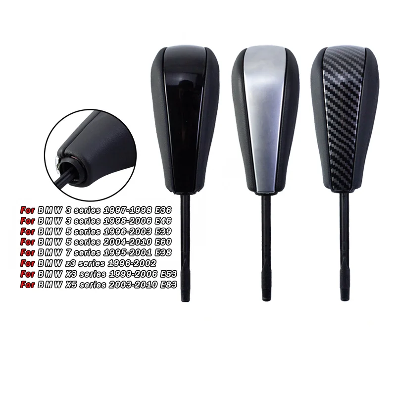 For BMW car gear shift head, high quality modified car gear knob, cab accessories, anti-fouling and anti-slip