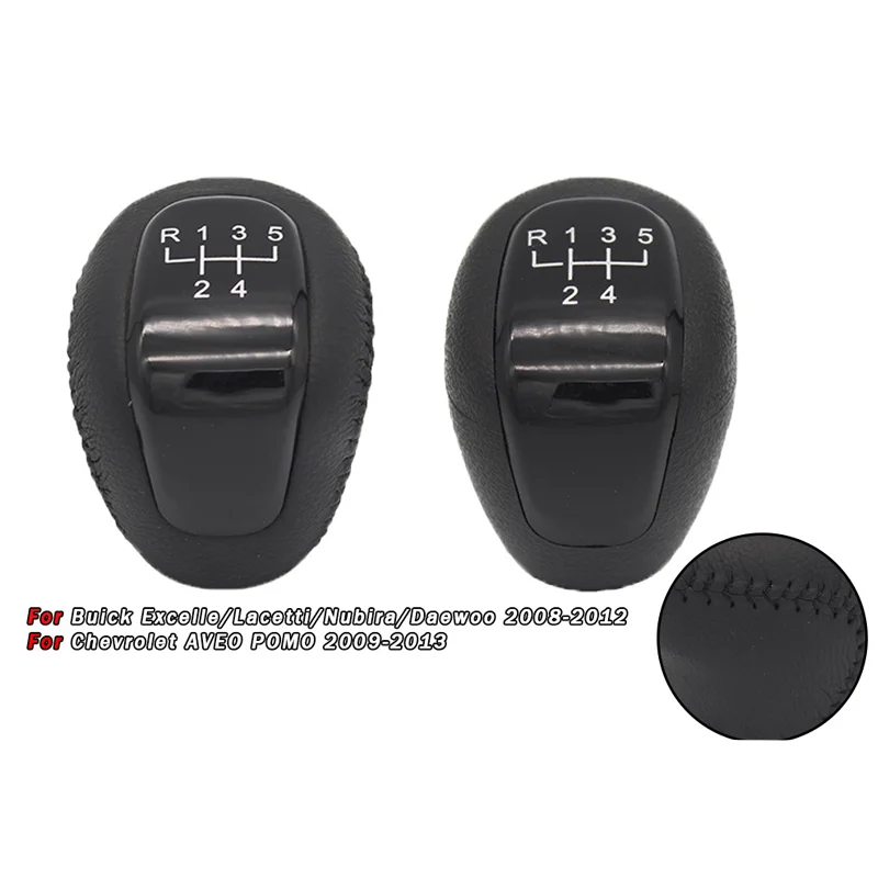 For Buick Excelle gear head Opel shift lever hand ball stitched leather model anti-scratch and anti-slip