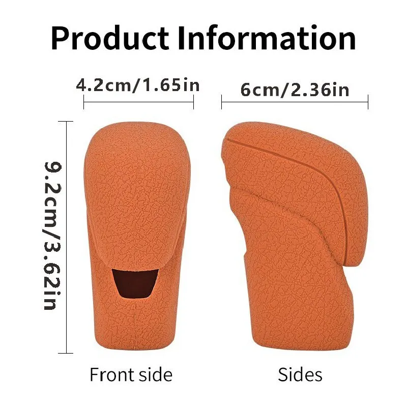 For Nissan Magnite 2020~2026 Car Silicone Shift knob Head Trim Cover Automatic Gear Shift Knob Non-Slip Modification Accessories