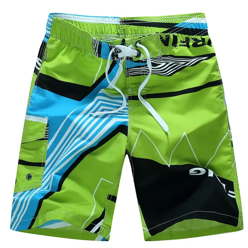 Men's Surf Board Shorts Surfing Beach Trunks Swimming Wear Bermudas Masculina Swimwear Plus Size Bestseller