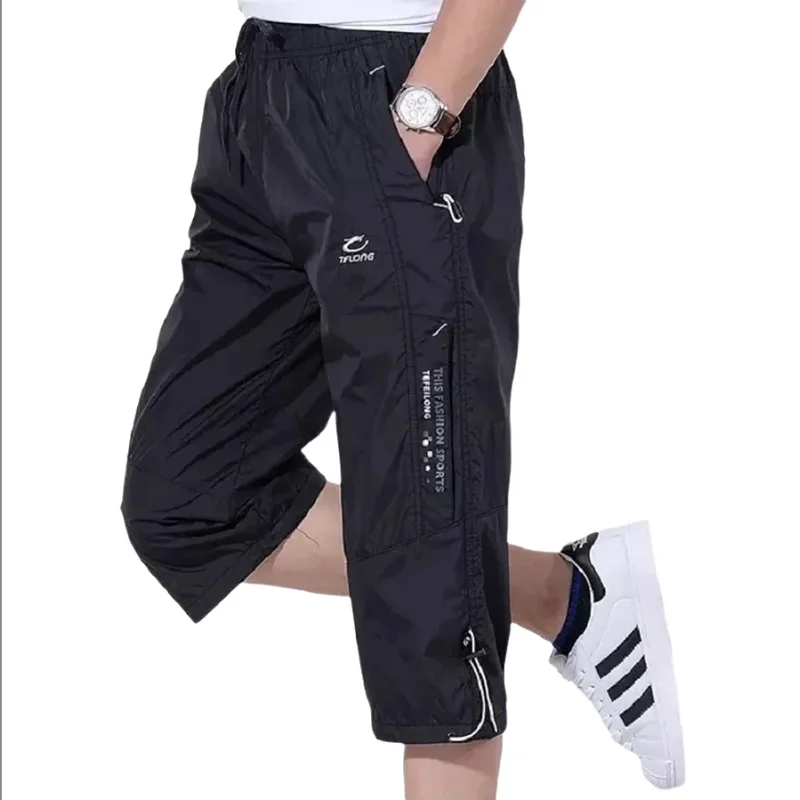 Men Big Size Surf Shorts Plus Beach Shorts Men Swimming Shorts Quick Drying Board Short Sports Pants with Inside Network Lining