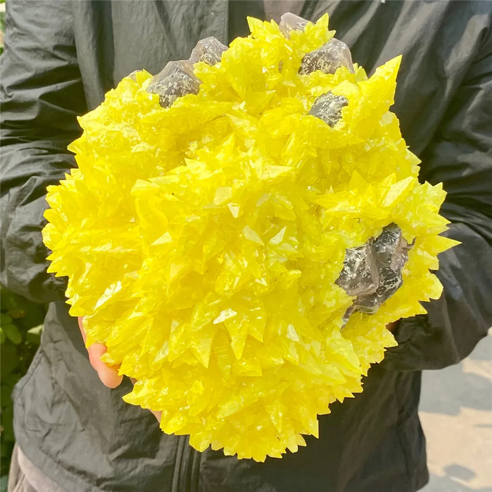 Natural Sulphonite Crystal Cluster Energy Gemstone Reiki Healing Room Decorative Gift For Office