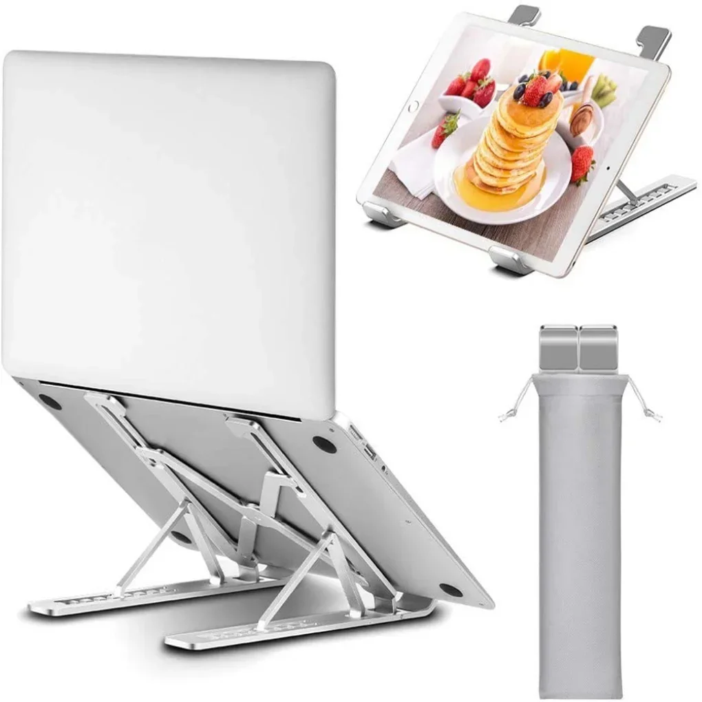 Laptop Stand Ergonomic Adjustable Stand AIDS Computer Cooling Performance Efficient Multi-angle Adjustment Tablet Available