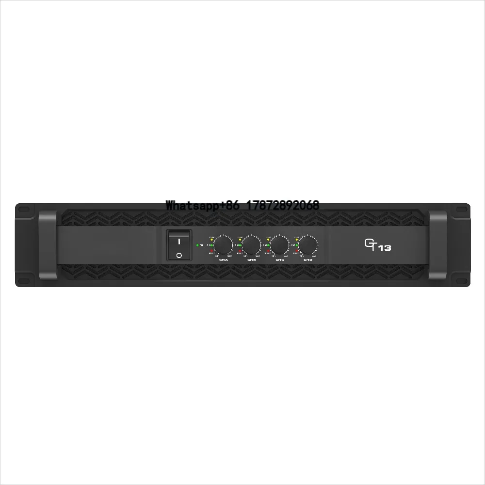 Latest Design 800w 4 Channel Sound System Outdoor Audio Power Amplifier Professional