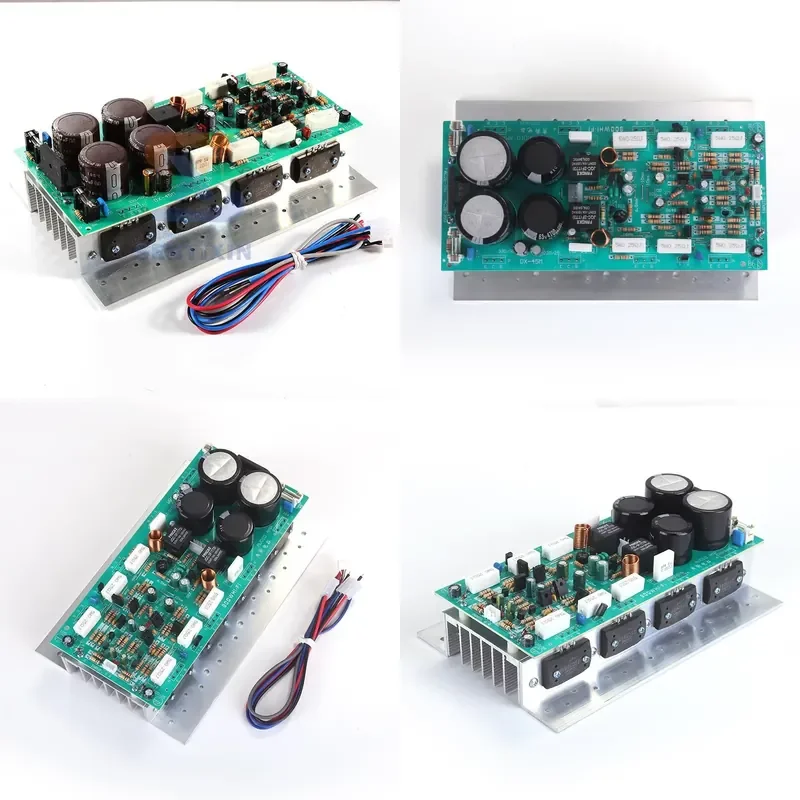 1494/3858 2.0CH stereo finished power amplifier board, total power 800W (400W + 400W) 2SA1943 2SC5200 dual-channel AC24-36V