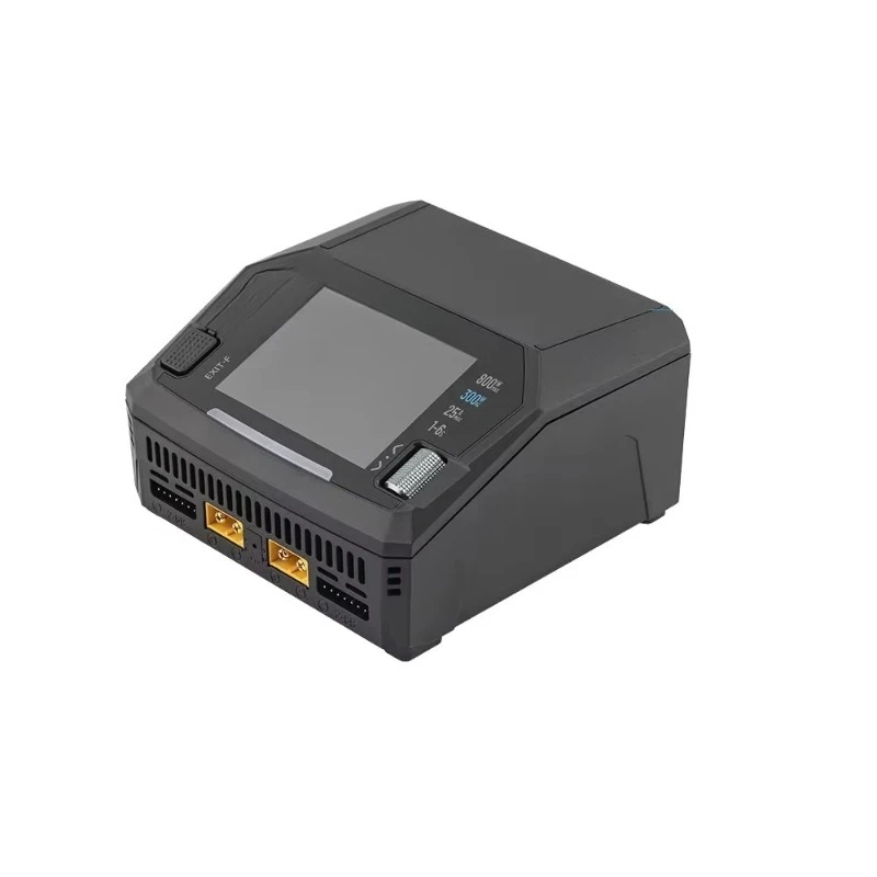 Dual channel smart lithium battery charger, charger, magnetic wireless charging 800W output remote control