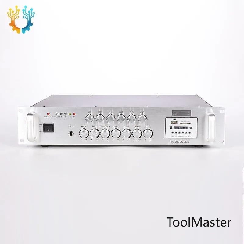 【2026】JBHKJ PA-5180USBD 80/150/180/250/350/500/700/800W Portable 1-Channel Aluminum Alloy Home Amplifier AC Powered Music Sound