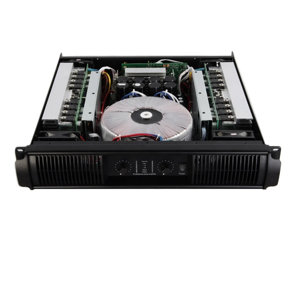 Professional Power Amplifier 800W High Power Audio Sound System For Stage DJ Band Live Show Performance 2 Channel Amp Pro