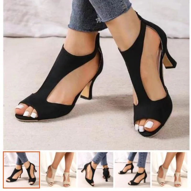 Summer Outdoor Casual Slippers Sexy Fashion Platform Flip Flops Designer High Heels Sandals Wedges Pumps Shallow Slides