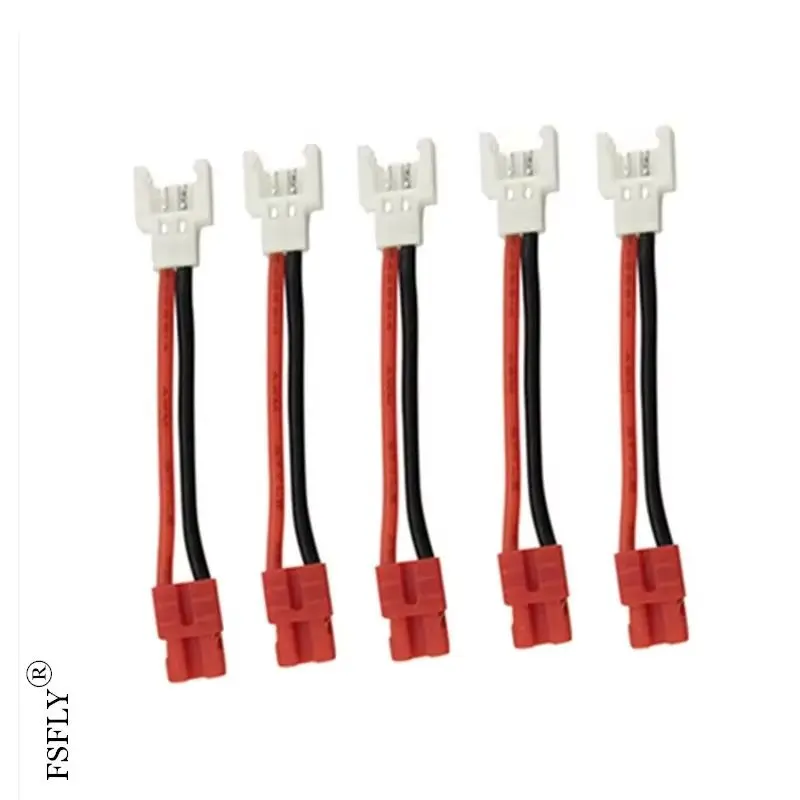 5Pcs SYMA X5HW X5HC X5SW X5C X5S X5A1 Battery Adapter Cable XH254 Female to XH40 Male 37V 1S LiPo Connector RC Drone Quadcopter