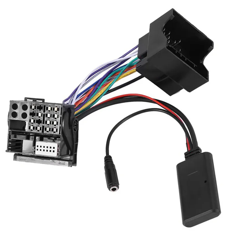 Car Audio Bluetooth 5.0 Receiver Aux Adapter for Peugeot Citroen C2 C5 RD45 RD4 Radio Module Bluetooth Aux Cable
