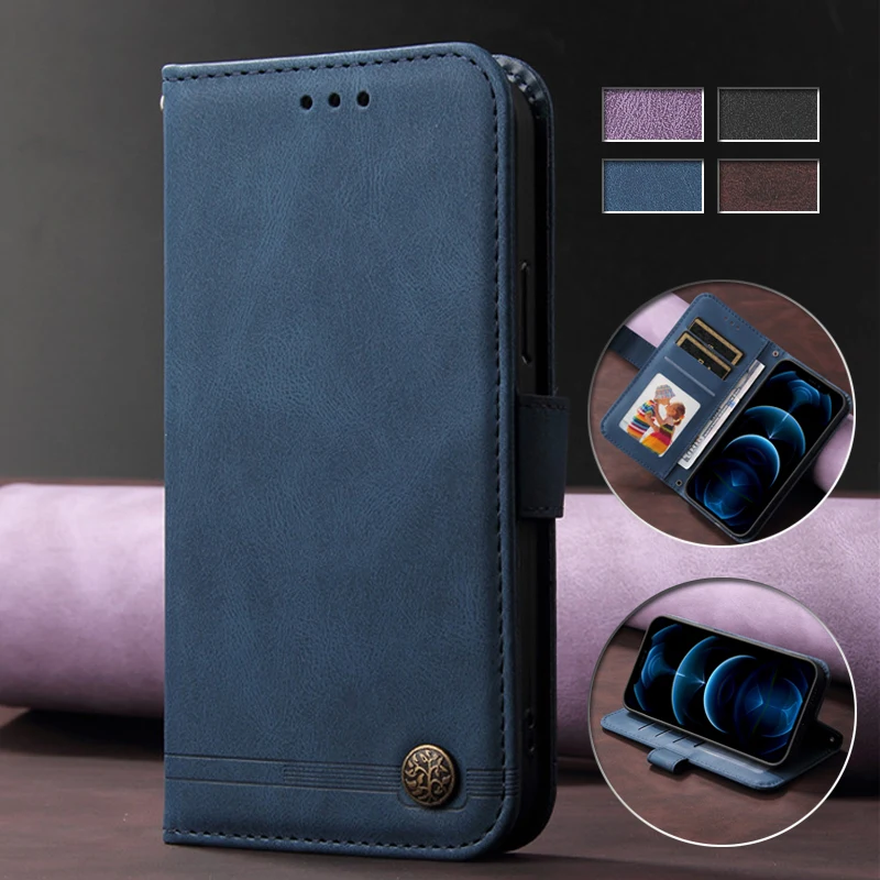 Lanyard Bags Wallet Phone Cases For VIVO V40 SE V30 V29 X80 Lite V25E V25 V29E 5G V40SE Flip Stand Magnetic Leather Book Cover