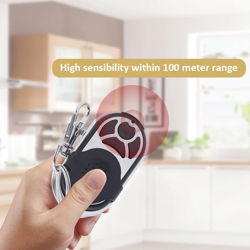 1pcs 2pcs 8pcs Focus PB-433R Remote Control with 4 Key Arm Disarm Wireless Home Arm SOS Panic Button Function