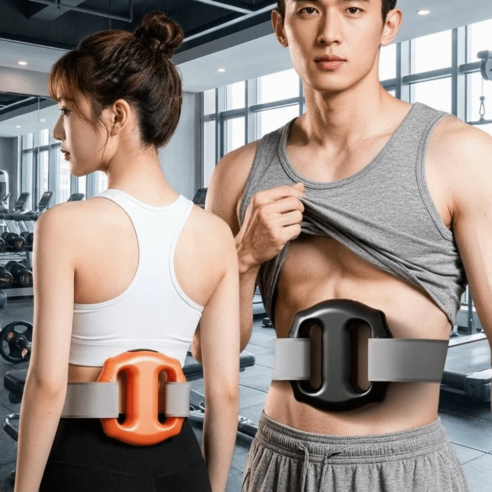 Hot Compress Electric Fascia Ring Full-Body Portable Electric Body Slimming Machine with Belt USB Charging