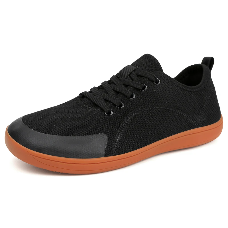 FANCYLEE Barefoot Skate Shoes Women Minimalist Zero Drop Sneakers Wide Toe Box Casual Gym Walking Shoes 36-41 Breathable Flat