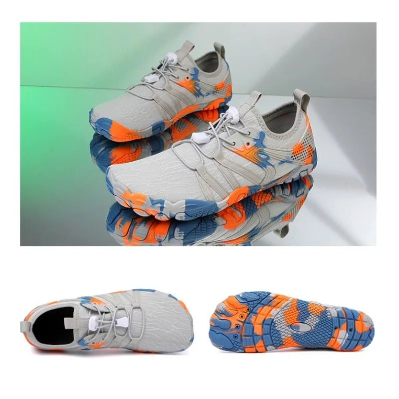 New Fashion Wide Toe Men's Shoes Unisex Outdoor Running Zero Drop Casual Sneaker Fashion Minimalist Soft Wide Barefoot Shoes