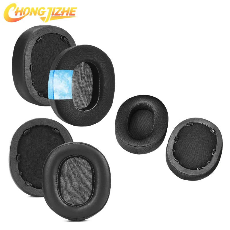 CHONGJIZHE Replacement Protein skin/Mesh/Ice Ear Pads With buckle for Sony INZONE H9 II/WH-G910N /h6 air Headphones Repair Parts