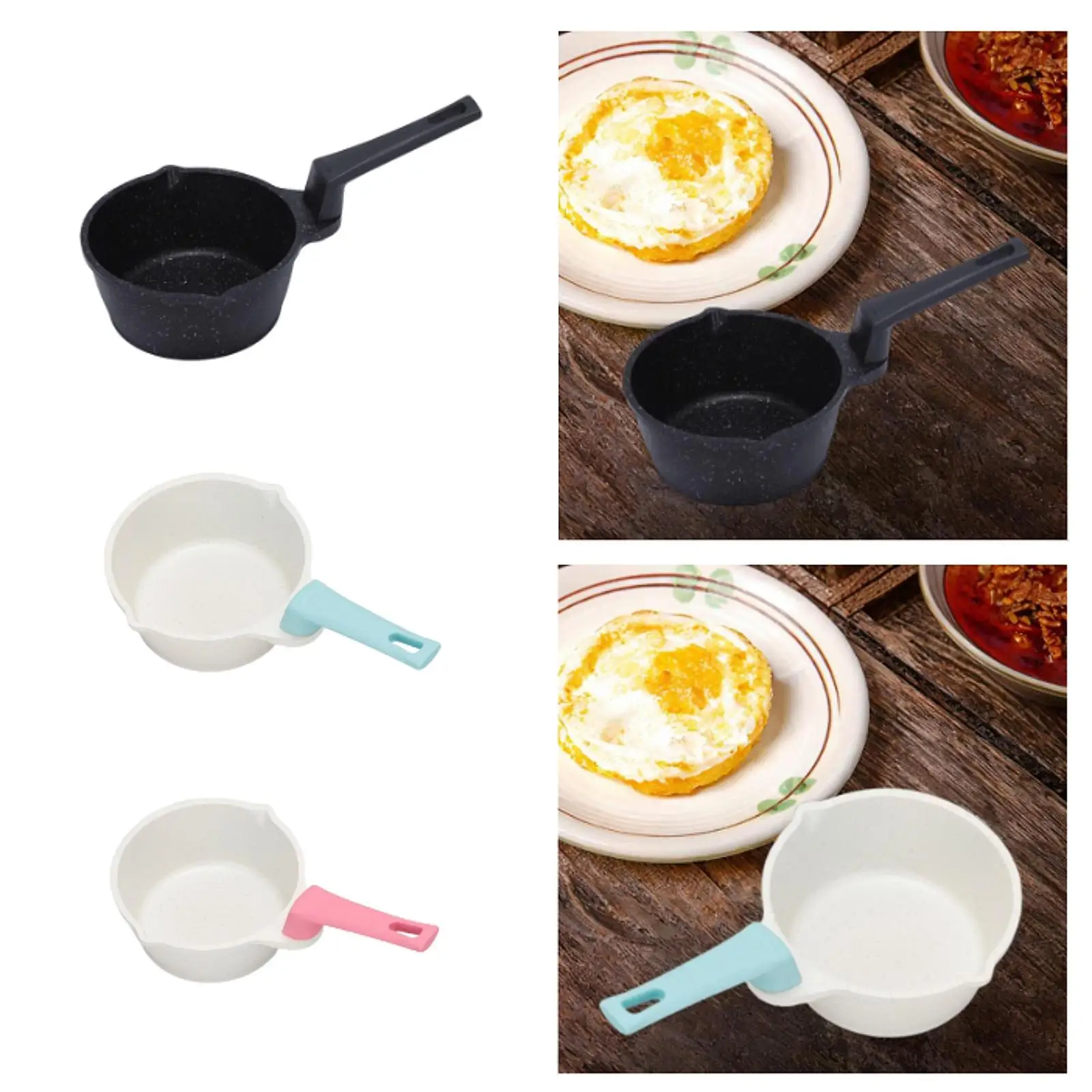 Mini Oil Warmer Pot with Handle Butter Warmer Pot for Home Kitchen Pouring