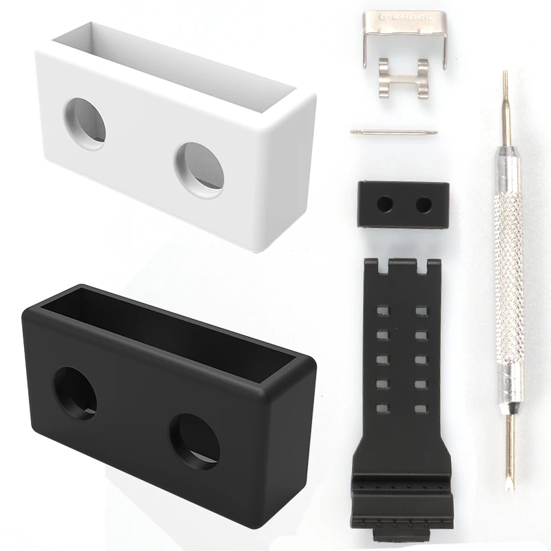 Resin Watch Accessories For Casio Series Keeper Holder Loop Retainer Fastener Activity Ring Replacement Buckle Bezel
