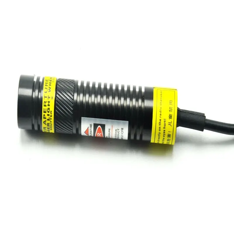 Focusable 405nm 300mW Laser Diode Module Dot/Line/Cross Head With Lock Ring 16x68mm