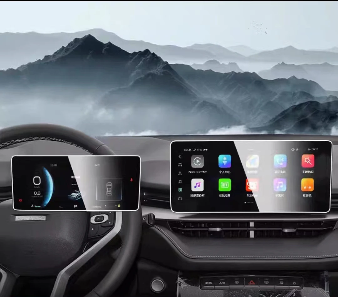 For Haval H6 3th 2021 2022 2023 Touch Screen Navigation GPS Protection and Dashboard Accessories Tempered Glass Film