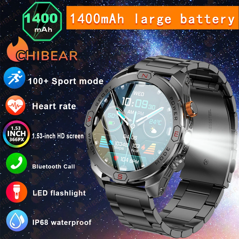 2026 New 1400mAh Smart Watch 1.53