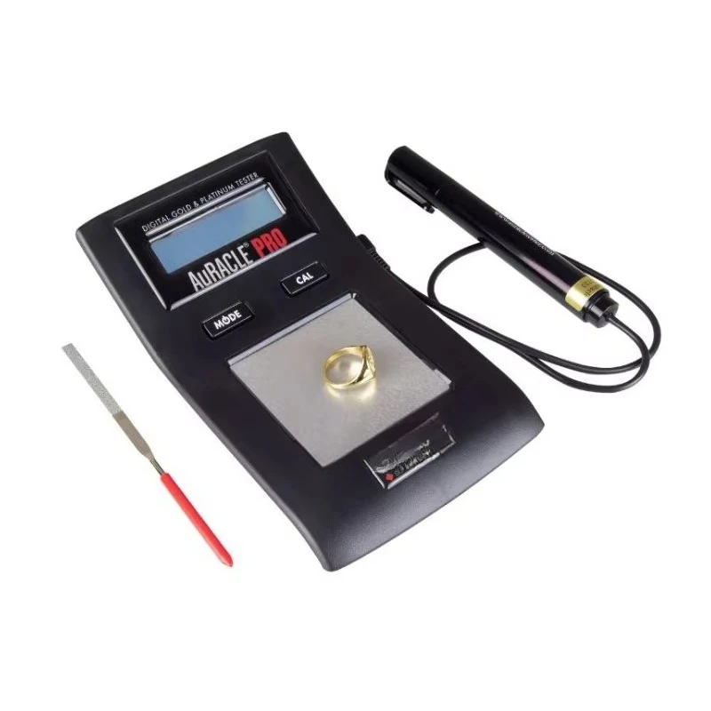 2026 sell GEMORO Handheld High Accuracy Platinum Gold Tester AURACLE PRO 8-24K Digital Gold & Platinum Test Machine with LCD Dis