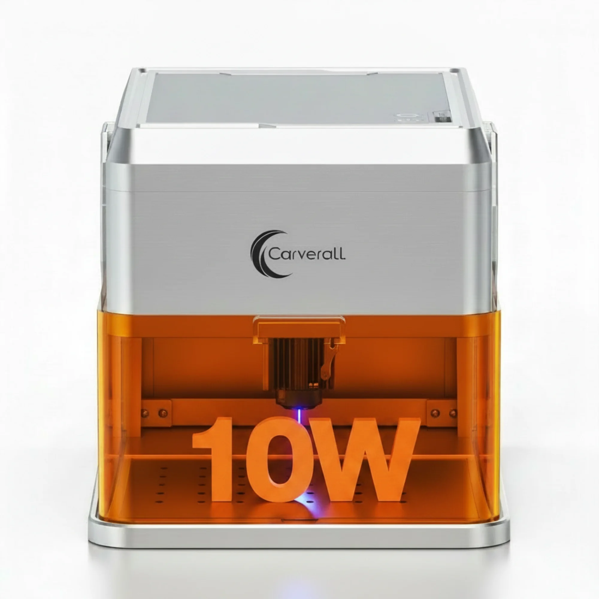 Carverall A1 Pro Laser Engraving Machine 5W/10W, Supports 1W 1064nm IR Module, MD2 Purifier & MD19 Rotary, Class 1 Enclosed