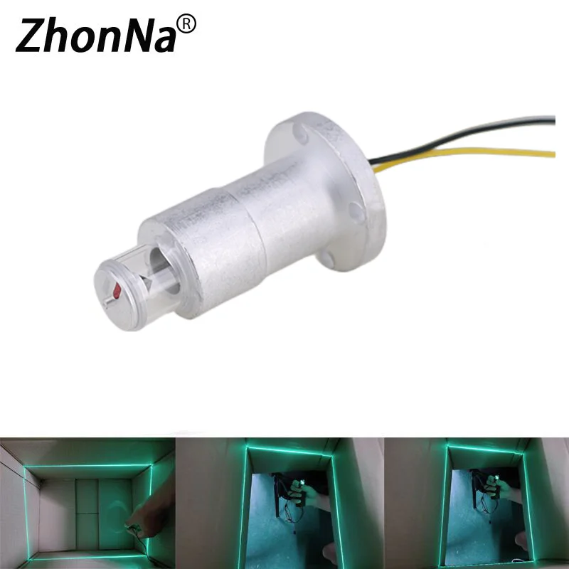 520nm Green Module Line Laser Level 30mW, 360° 3-6V Input for Woodworking & Cutting Tools Multiple Options to Choose From
