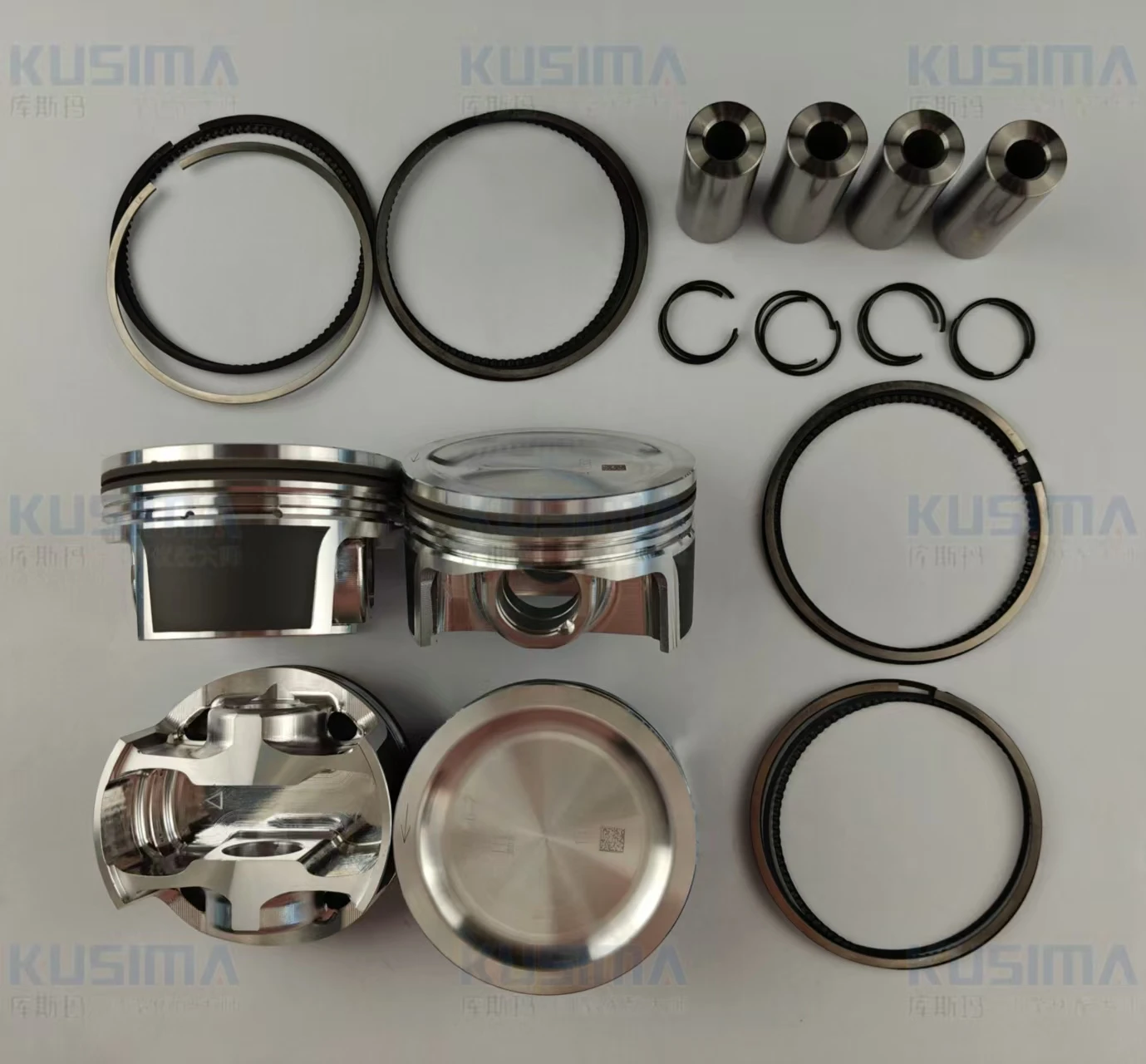 High quality Auto Engine Parts 83.5MM Forged Piston with Piston Ring for Mercedes-Benz M133 A45 AMG 2.0L Turbo A1330300017