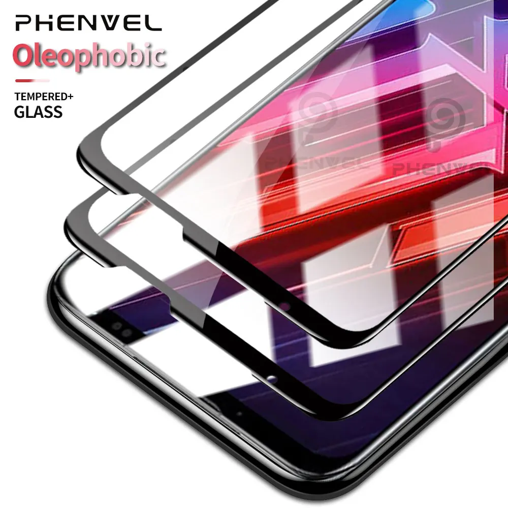2Pcs Oleophobic Glass For Nubia Redmagic 6 6R 7 Full Cover Screen Protector For Red Magic 6S 6R 7S 6 Pro Tempered Glass Film