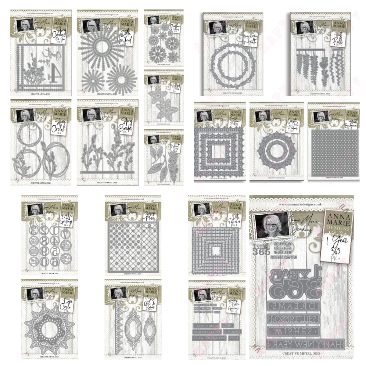 Ovals & Lace Die Metal Cutting Dies For DIY Scrapbooking Diary Album Paper Cards Decorative Craft Embossing Template 2025 New