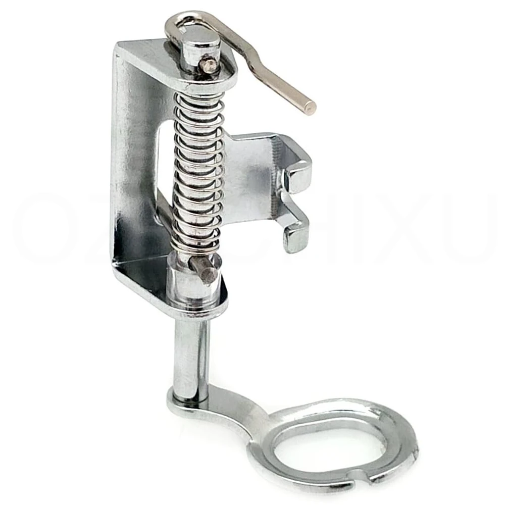 1Pc Free Motion Quilting Darning Embroidery Metal Presser Foot 4021-H For Juki Brother High Shank Sewing Machine Accessories