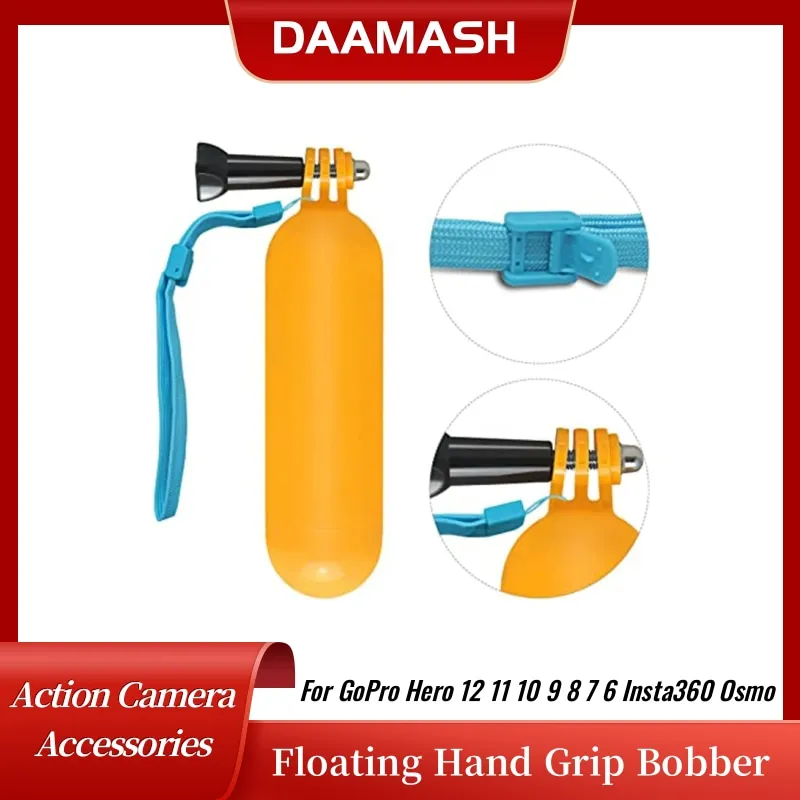 Floating Hand Grip Handle Stick Bobber Floaty For GoPro Hero 12 11 10 9 8 7 6 Insta360 X2 X3 Osmo Action Camera Accessories