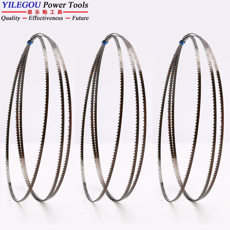 2, 3 Pieces 1490 x 3 x 0.65mm x 14Tpi Band Saw Blades. 1490mm Band Saw Blade For Woodworking Cutting Curve. Width 3 6 8 10 13mm