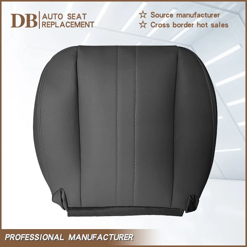 Driver Bottom Microfiber Leather Seat Cover for 2003-2013 Chevrolet Express Car Seat Replacement Modified,Seat Upgrade Protector