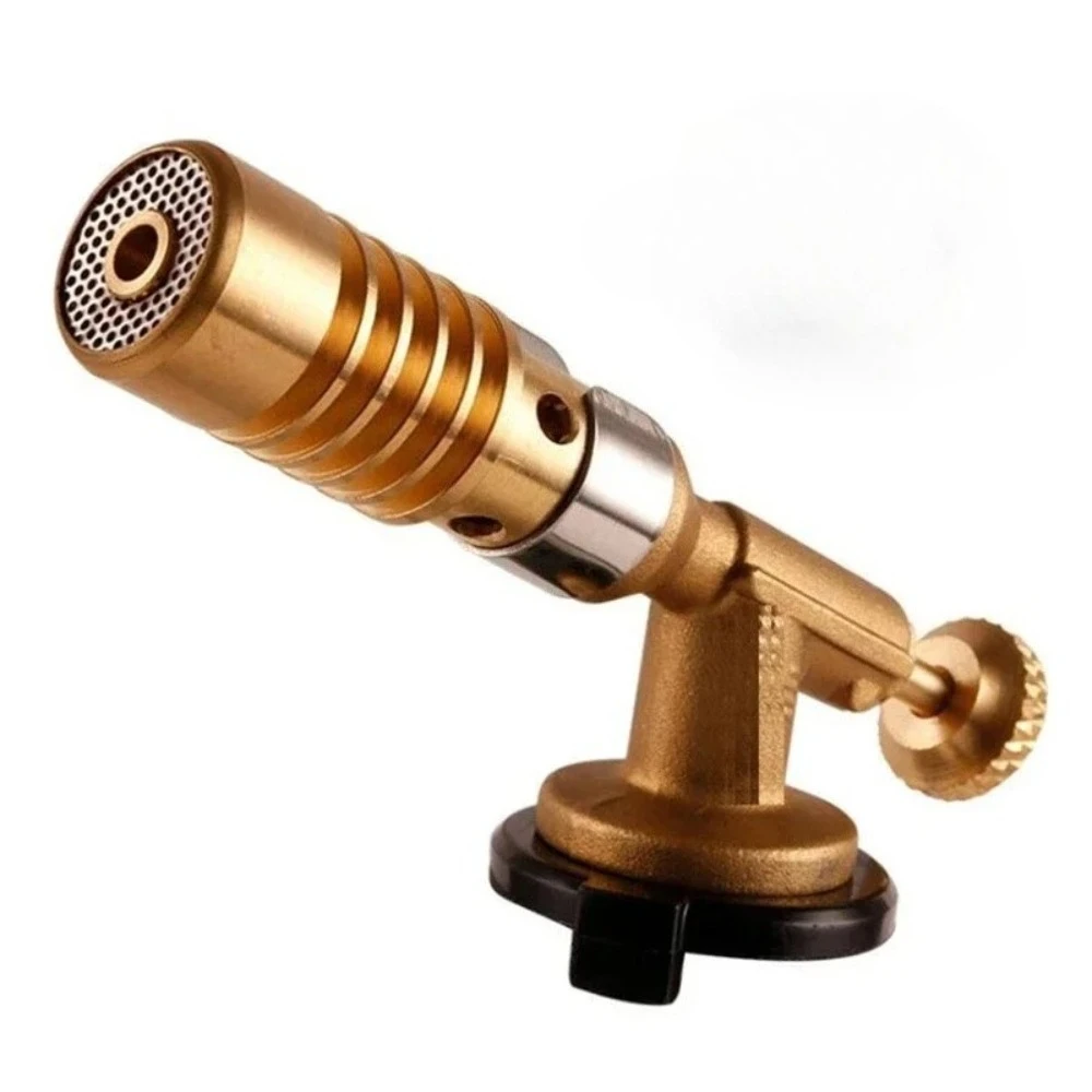2026 New Welding Torch Gas Burner Flame Gun High Temperature Brass Copper Gas Torch Brazing Solder Propane Bakeware
