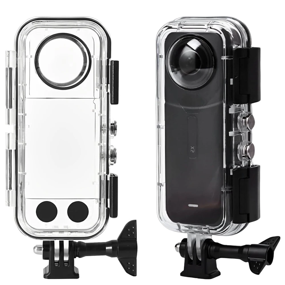 Dive Case for Insta360 X5 Waterproof Case Housing Underwater 45M Protector Invisible 360°Fully Diving Shell Water Case Accessory