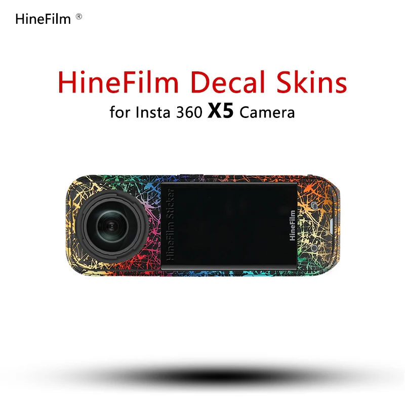 Hinefilm Skin for Insta 360 X5 Skins Protector Coat for Insta360 X5 Stickers Insta360X5 Insta 360 X5 Wrap Cover Film