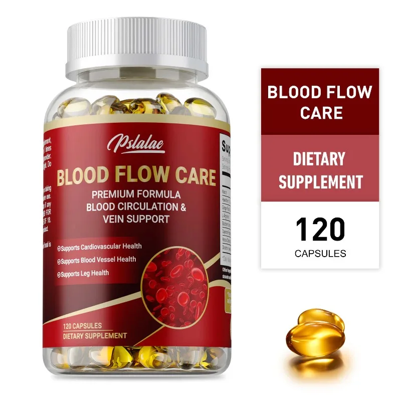 Blood Flow Care - Improves Circulation, Supports Leg, Heart and Cardiovascular Health,Reduces Fatigue, Enhance Immunity & Energy