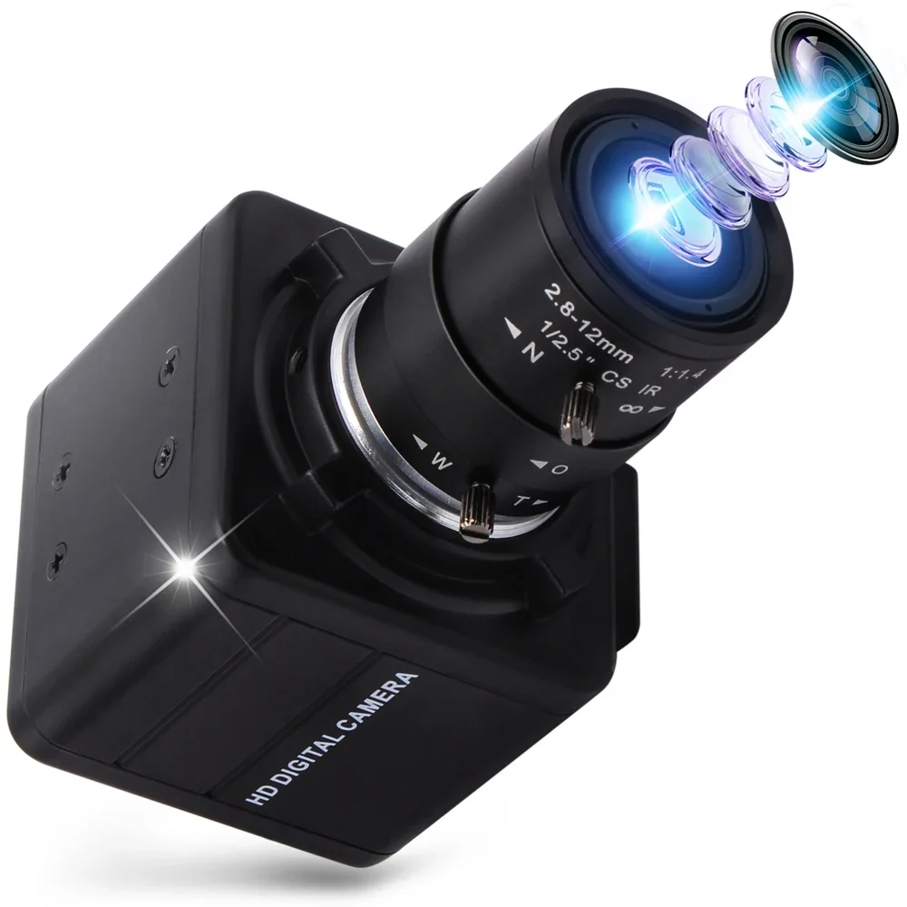 ELP 4K USB Camera 30fps 2160P 1080P CMOS IMX415 Zoom Video Conference HD PC Webcam for Skype Teams Zoom Laptop