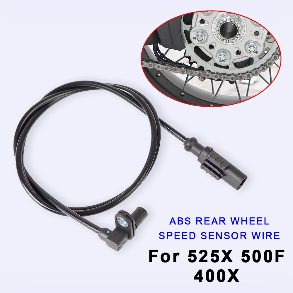 Rear ABS Wheel Speed Sensor Signal Wire Silicone Cord For Kove 525X Classic Edition 500F 500 F 400X 400x Motorcycle Accessories
