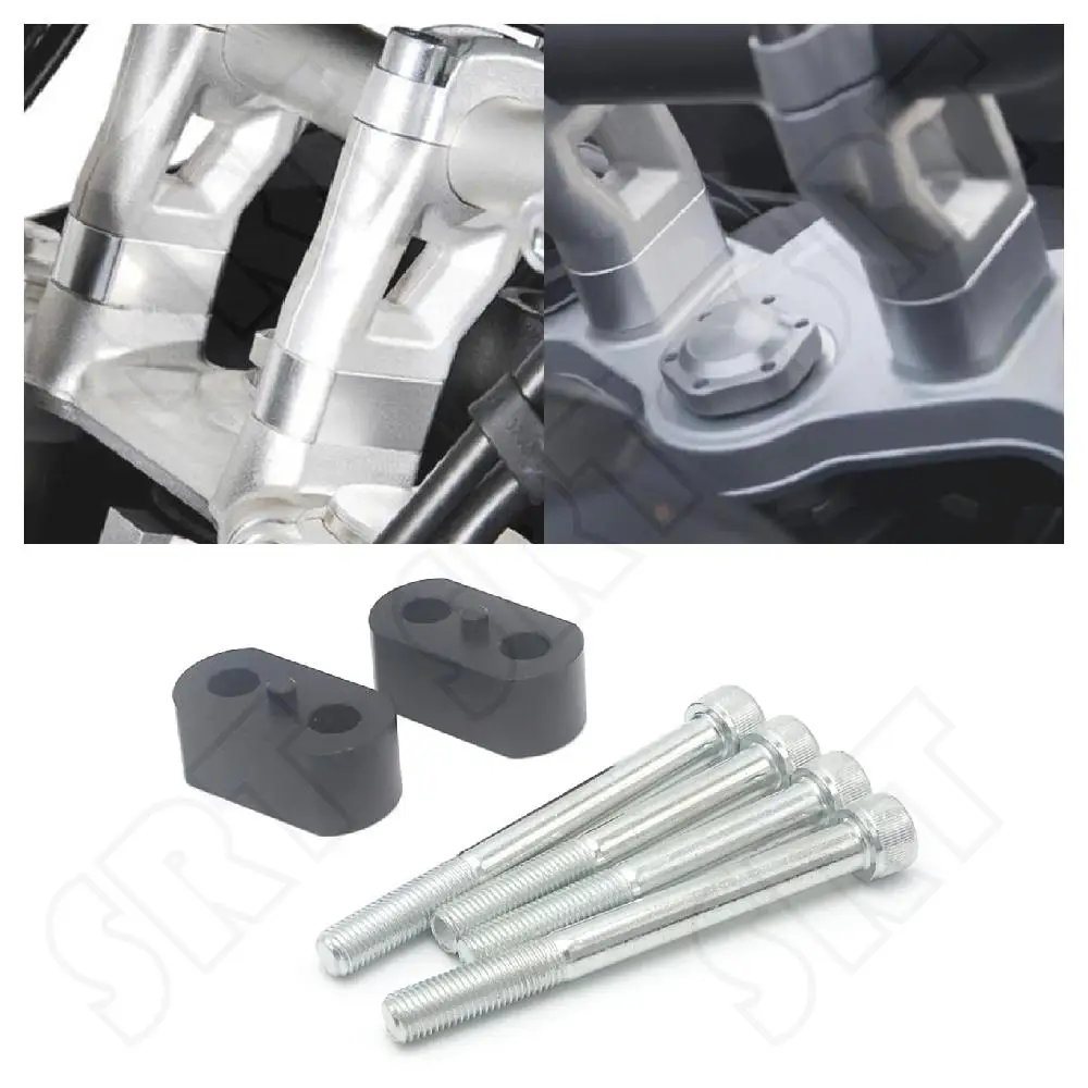 Fits for Triumph Tiger 800 XC XCx XCa XR XRX XRT 2011-2020 Motorcycle Handlebar Risers 20 MM Heightening Blocks Mount Adapter