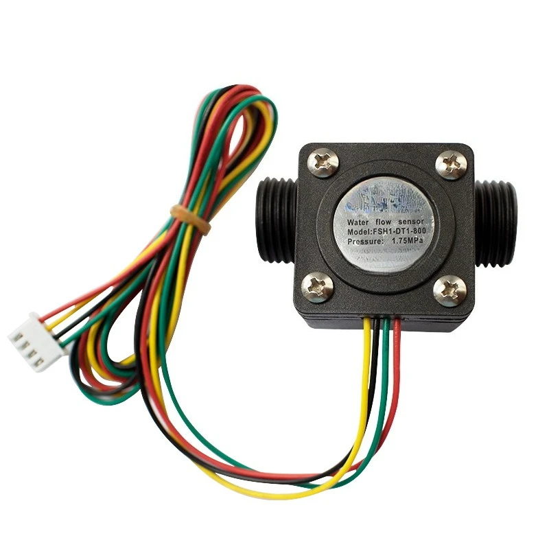 With Temperature Detection Flow Sensor FSH1-DT1-800 High Precision Water Flow Sensor Supply
