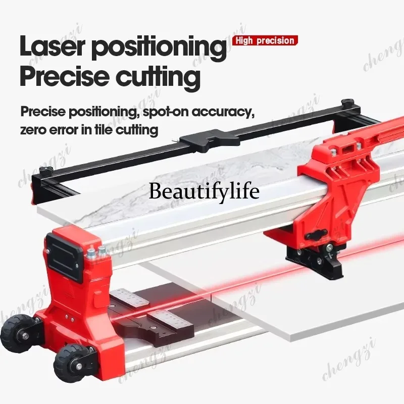 81 Aluminum Manual Tile Cutter 800 1000 1200mm High Precision Push Rail Cutter For Ceramic Floor Stoneware Scribing Cutting Tool
