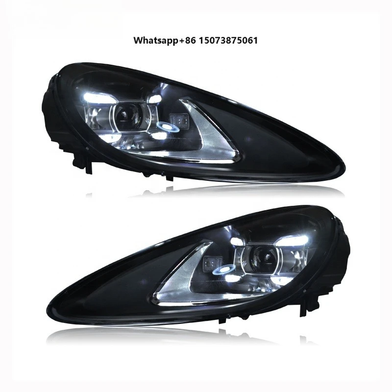 1 Set Car Lights Lamp 2011 2013 2014 958.1 Headlights Upgrade to 2019 Style Led Headlights for 958 92A