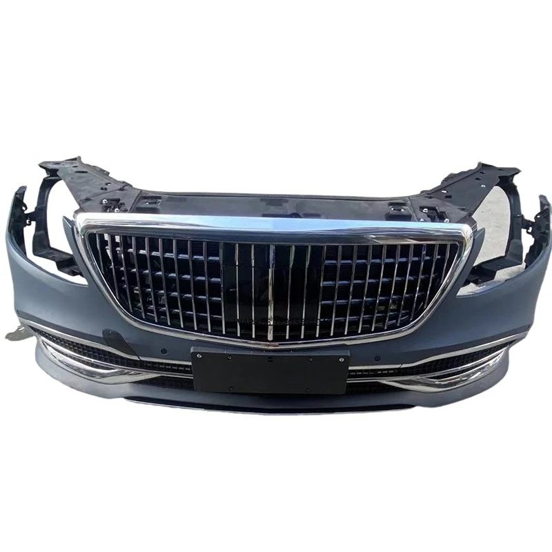 High Quality 2013 2019 2020 Body Kit S-Class W222 Front Bumper Front Face Assembly
