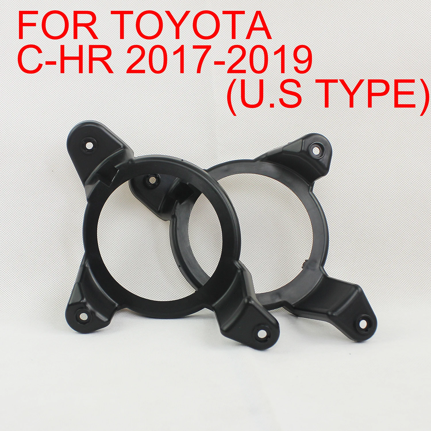 For Toyota CHR C-HR 2017 2018 2019 (U.S Type) Front Bumper Fog Light Bracket / 1Pair Right + Left Side