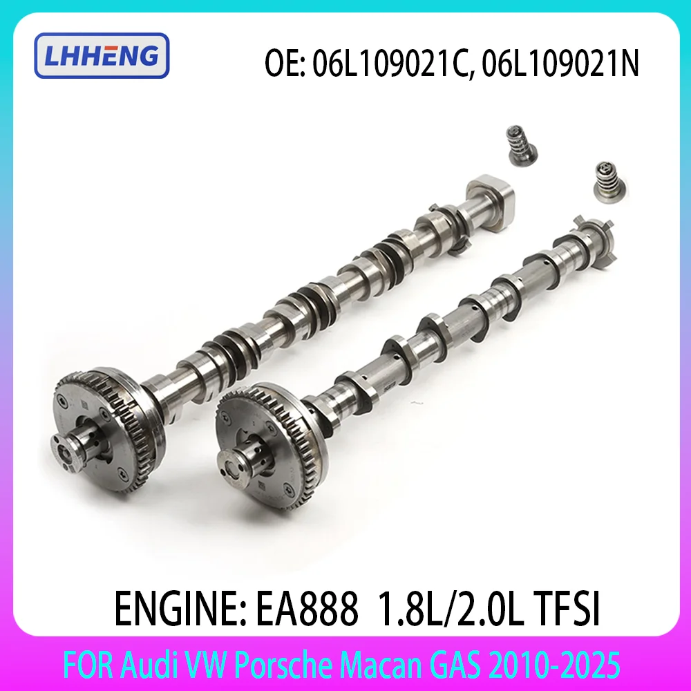 ENGINE Camshaft Intake & Exhaust Control Valve KIT Fit For 1.8L 2.0L TFSI Audi Porsche Macan CNC 1.8 2.0 L T 2012-2025 EA888