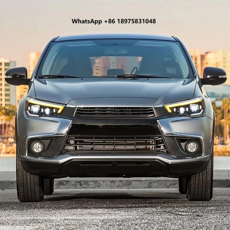 YU GUANG for ’Mitsubishi ASX 2013 2019 Car Accessories LED Headlights Upgraded Head Lamp Front Lamp DRL Emark Projectors